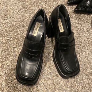 Steve Madden square toe loader heel